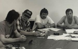 Members of Local 16 in the 1980s