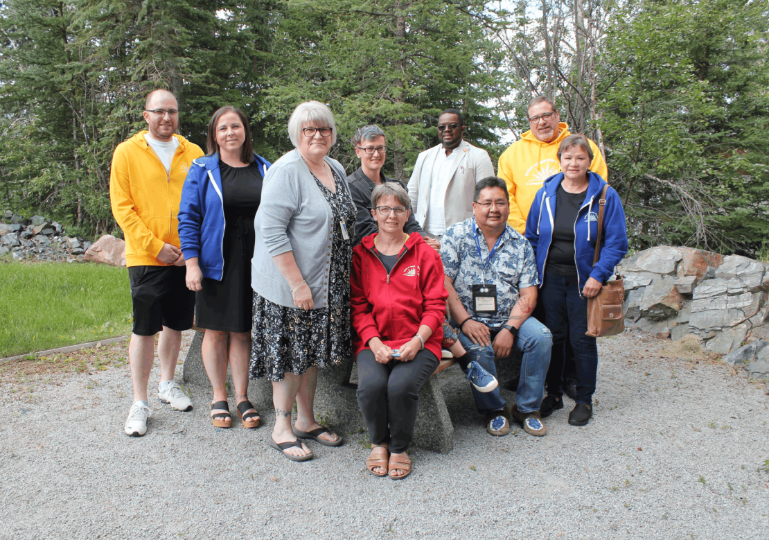 Photo of the Bargaining Team that will represent UNW members in negotiations with the GNWT