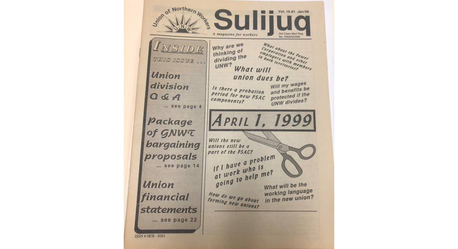 Cover of January 1998 issue of Sulijuq