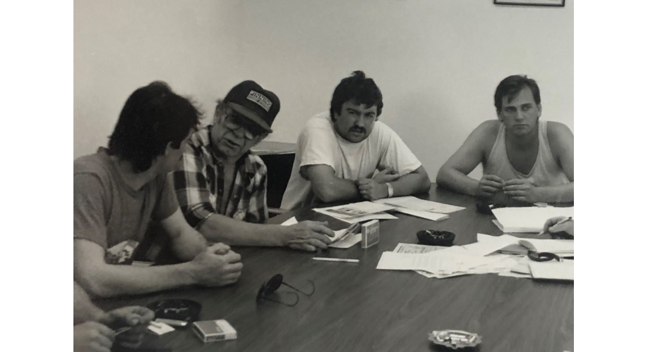 Members of Local 16 in the 1980s