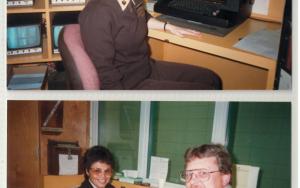 Staff at the Yellowknife Correctional Centre in Yellowknife in the 1980s